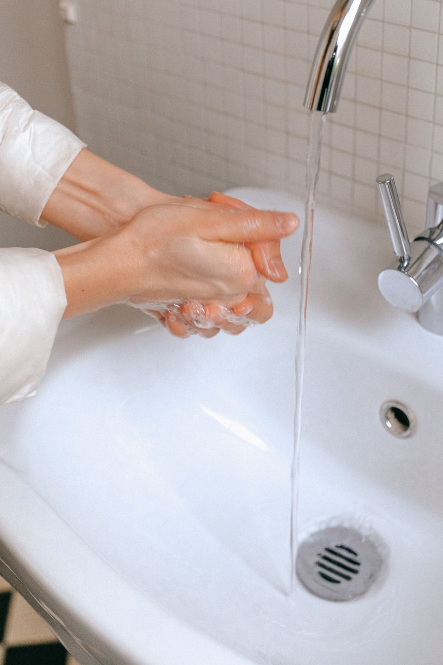 Second Wash with Clean Water